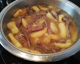 Foto del paso 6 de la receta: Hígado con manzana y arroz 🍏