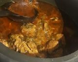 A picture of step 2 of Methi Mutton curry.