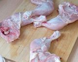 Foto del paso 1 de la receta: Pollo al ajillo en salsa! 😋