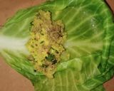 A picture of step 3 of Cabbage roll.
