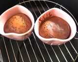 Hình bước làm 3 của món Air fryer Milo lava cake
