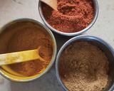A picture of step 1 of 3 Spice Qeema Dopiyaza.