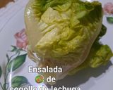 Foto del paso 1 de la receta: Cogollo de lechuga en ensalada