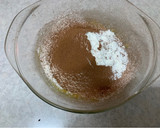 A picture of step 2 of Fragrant Cocoa Cookies Without Butter.