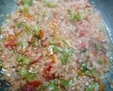 A picture of step 4 of Cheese pav bhaji.