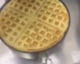 Gambar langkah 5 resipi Waffle.