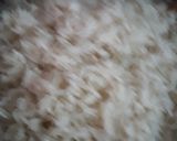A picture of step 2 of Kashmiri pulao.
