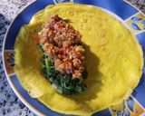 Foto del paso 3 de la receta: Canelones de espinaca y nabo con salsa boloñesa vegetariana