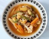 รูปขั้นตอนการทำที่ 3 ของ "แกงส้มปลาทูน่าผักรวม"🐟🥦🥕🌽Sour Curry with Tuna&Mixed Veggies