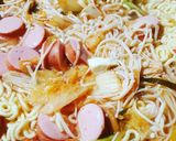 Hình bước làm 3 của món 🍄🐙 Lẩu mì siu Kay Hàn Quốc 🍲🍝