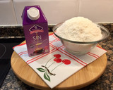 Foto del paso 1 de la receta: Turrón de coco, sin gluten, sin lactosa
