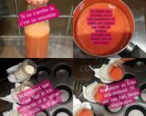 Une image de l'étape 3 de Panacotta coulis de fraises.