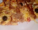 صورة لخطوة 4 من وصفة بيتزا 🍕 هايلة على طريقة الاميرة مع اضافاتي