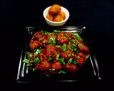 A picture of step 4 of Cabbage Manchurian.