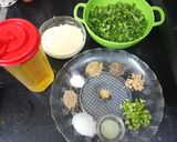 A picture of step 1 of Kathiawari Methi Na Gota.