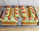 Foto langkah ke 5 dari resep Matchamisu Sandwich.