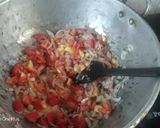 A picture of step 2 of Palak khichdi.