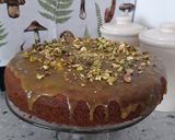 Ciasto dyniowe z polewą pistacjową krok przepisu 3 zdjęcie