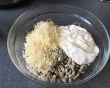 Sajtos-tejfölös Pulykedli / Pulyka nokedli (ketogén) recept fázis 4 fotója