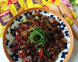 Foto langkah ke 7 dari resep Kering Tempe & Tongkol Suir.