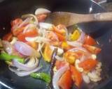 Kadhai Apple Mushroom recipe step 3 photo