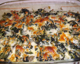 Foto del paso 13 de la receta: Pastel de espinacas y alcachofas gratinado