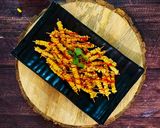 A picture of step 6 of Masala Corn Fries.