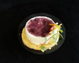 Foto del paso 7 de la receta: Panna cotta de queso de cabra con coulis de higo y limón