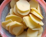 A picture of step 1 of Sattu Flour Maru Bhajiya.