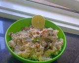 A picture of step 12 of Farali Little Millet Upma with Bottle Gourd.