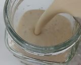 A picture of step 7 of Sattu Banana Drink.