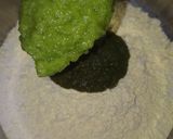 A picture of step 2 of Rava-Palak-Corn Mini Pancakes.