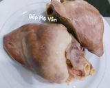 Hình bước làm 1 của món Cháo tim heo hạt sen
