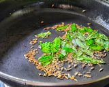 A picture of step 2 of Brown chickpeas (Kala chana) dry curry.