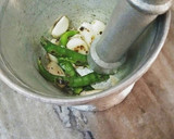 A picture of step 4 of Baingan cha thecha.