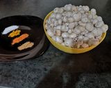 A picture of step 1 of Roasted Makhana Masala (Fox nuts).