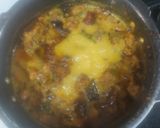 A picture of step 3 of Curry pakoda.