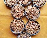 A picture of step 3 of Puffed Rice Jaggery Tikki.