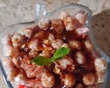 A picture of step 8 of Chana chat.