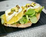 Foto del paso 5 de la receta: Tosta de queso fresco y naranja con orange curd