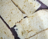 Foto del paso 3 de la receta: Torrija Brioche con Plátano a la Plancha con Helado de Choco Blanco y Cookies Bañado en Chocolate