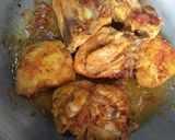A picture of step 6 of Chicken Tikka Biryani😋💛🍲.