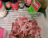 Foto langkah ke 1 dari resep Beef Yakiniku ala HokBen.