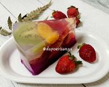 Foto langkah ke 4 dari resep Puding Buah.