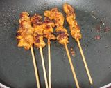 Foto langkah ke 6 dari resep 144. Sate Ayam Madura (Panggang Teflon).