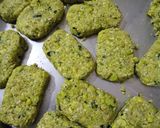 A picture of step 3 of Broccoli and peas cutlets.