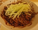 Une image de l'étape 7 de Porc Sauté à la Pâte de Soja Noire - Jajangmyeon.