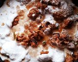 A picture of step 6 of Chicken Curry (with Almond + Poppy Seeds).