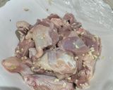 Foto del paso 1 de la receta: Arroz meloso de pollo al ajillo