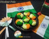A picture of step 6 of Tricolour Peda.